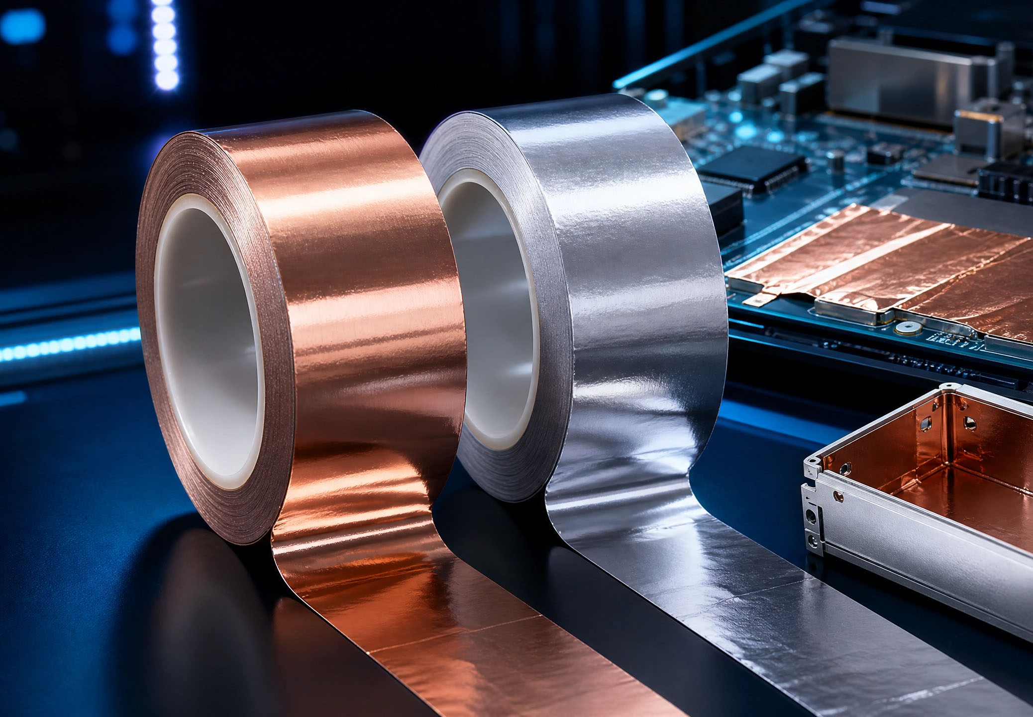 Conductive Copper-Aluminum Foil Tape